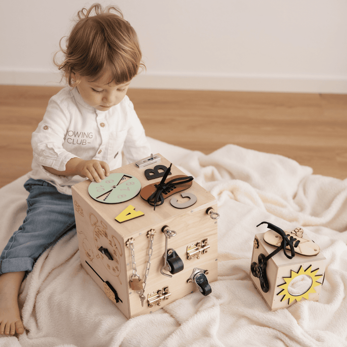 Cubo Interattivo Montessori Multi Attività