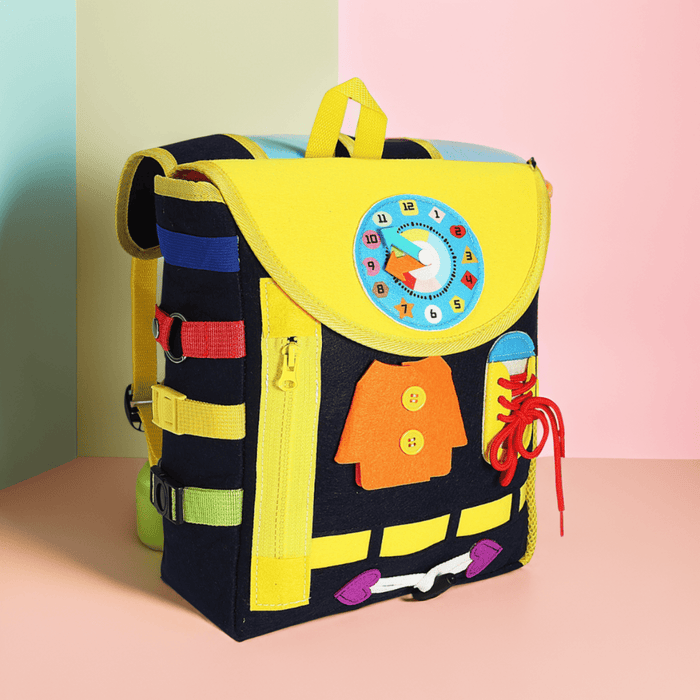 Sac à dos éducatif Montessori avec activités