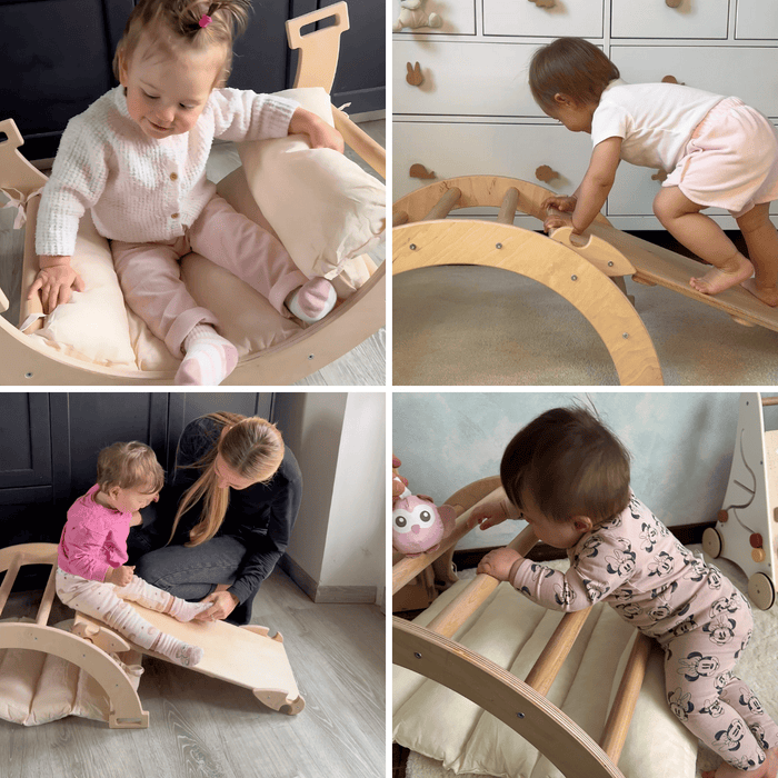 Arco Dondolo Montessori con Cuscino