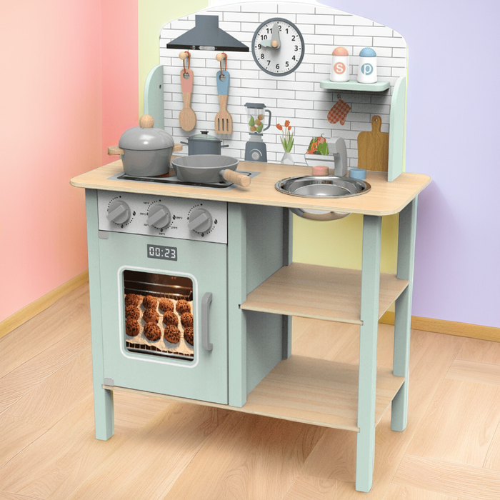 Cucina Giocattolo Legno con Accessori