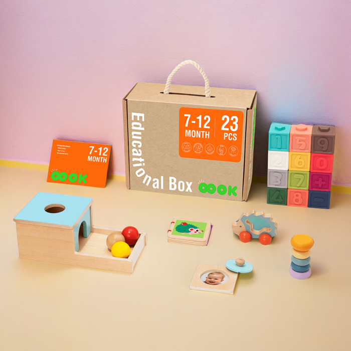 Box Giochi Montessori 7-12 Mesi