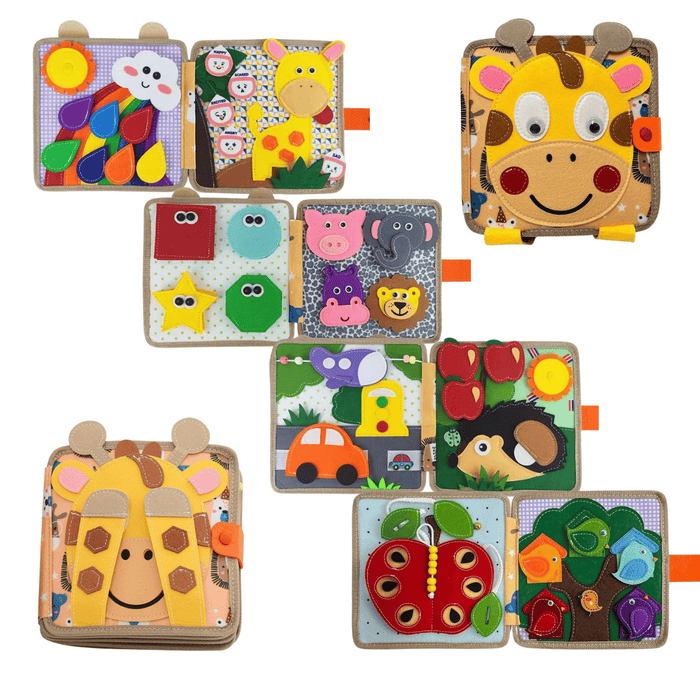 Libro Soft Book in Feltro Animaletti