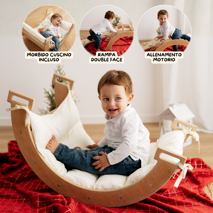 Arco Dondolo Montessori con Cuscino