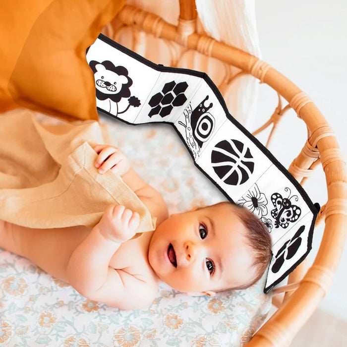 Libro Soft Book per Neonato ad Alto Contrasto - FREEKIDS MONTESSORI