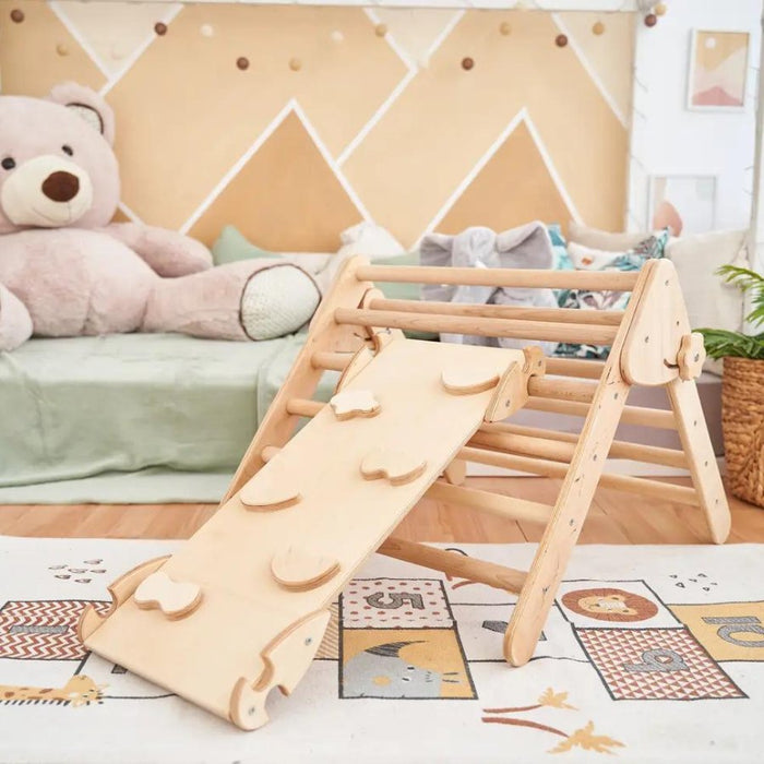 Triangolo di Pikler con Rampa 1/3 Anni - FREEKIDS MONTESSORI