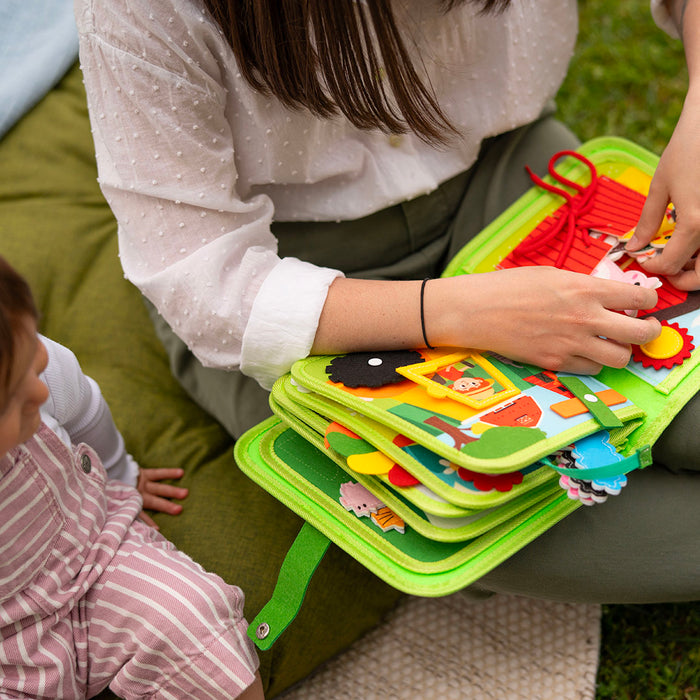 Interaktives Buch Montessori Fattoria