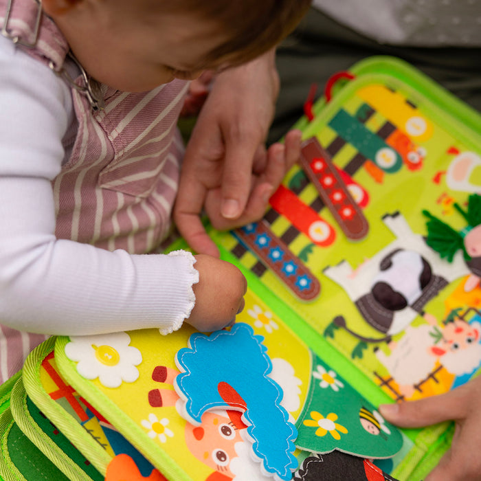 Interaktives Buch Montessori Fattoria