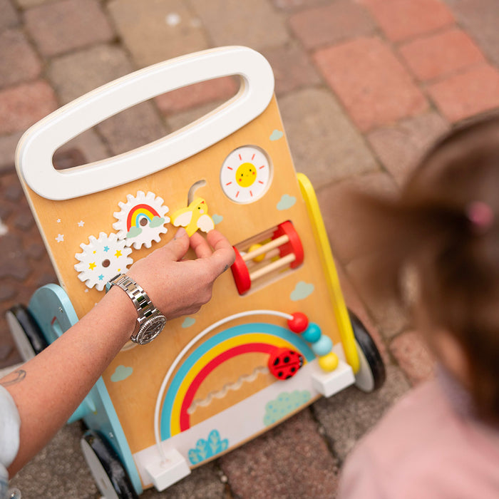 Carrello Primi Passi Rainbow Multifunzione Montessori