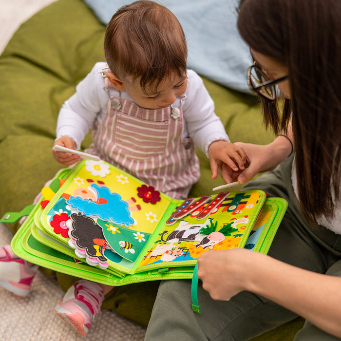 Interaktives Buch Montessori Fattoria