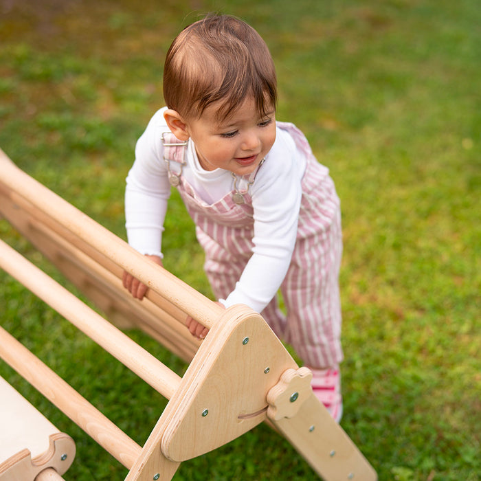 Maxi Set 3 Pieces Pikler Triangle + Ramp + Arch