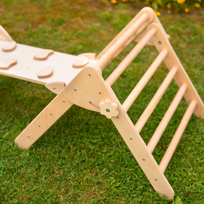 Maxi Set 3 Pieces Pikler Triangle + Ramp + Arch