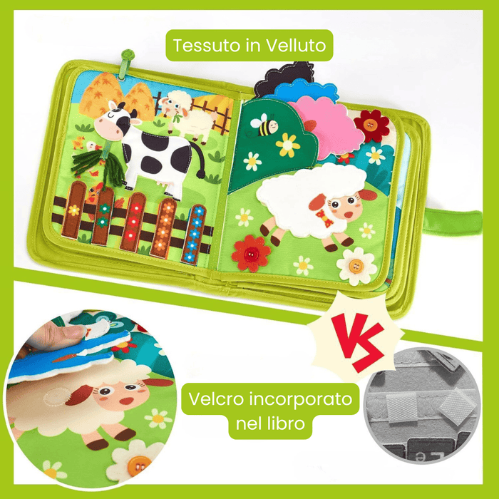 Interactive book Montessori Fattoria