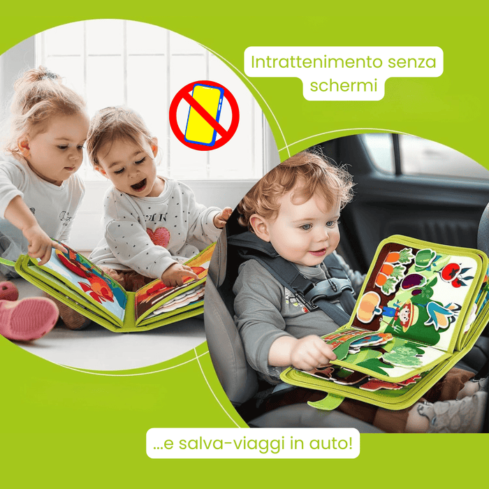 Interactive book Montessori Fattoria