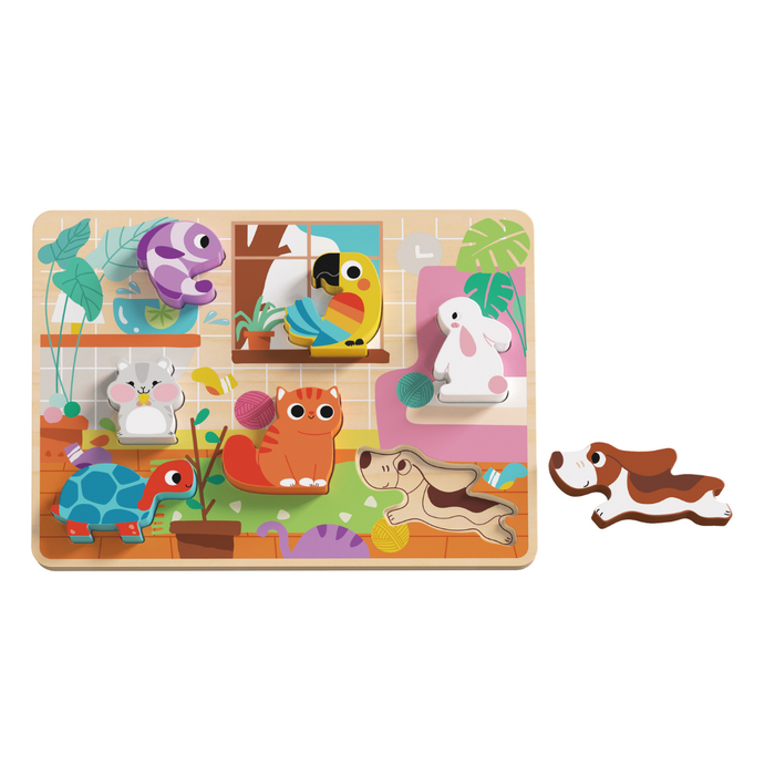 Chunky Puzzle Legno 12 Mesi+