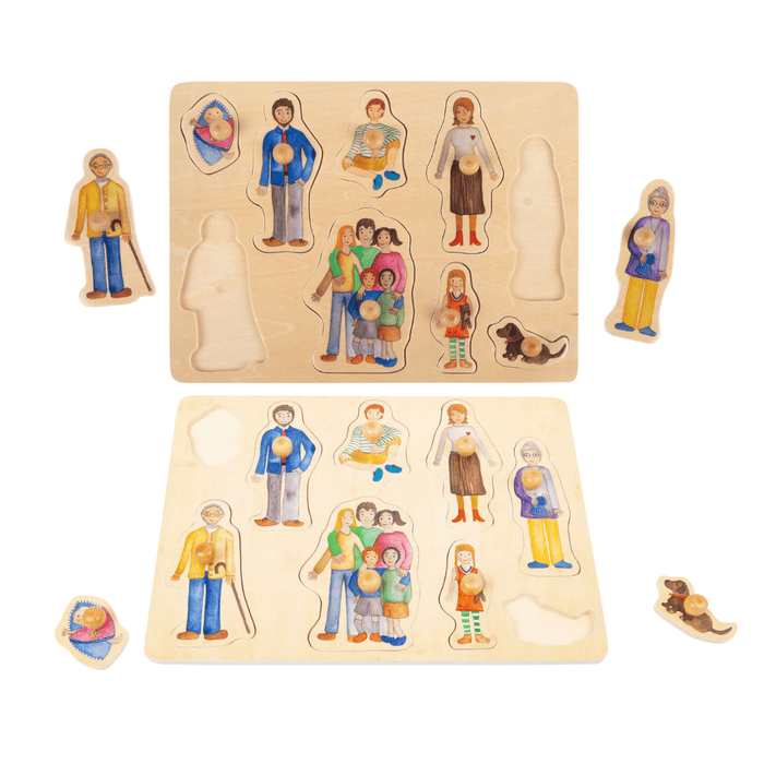Puzzle Legno Illustrato 12 Mesi+