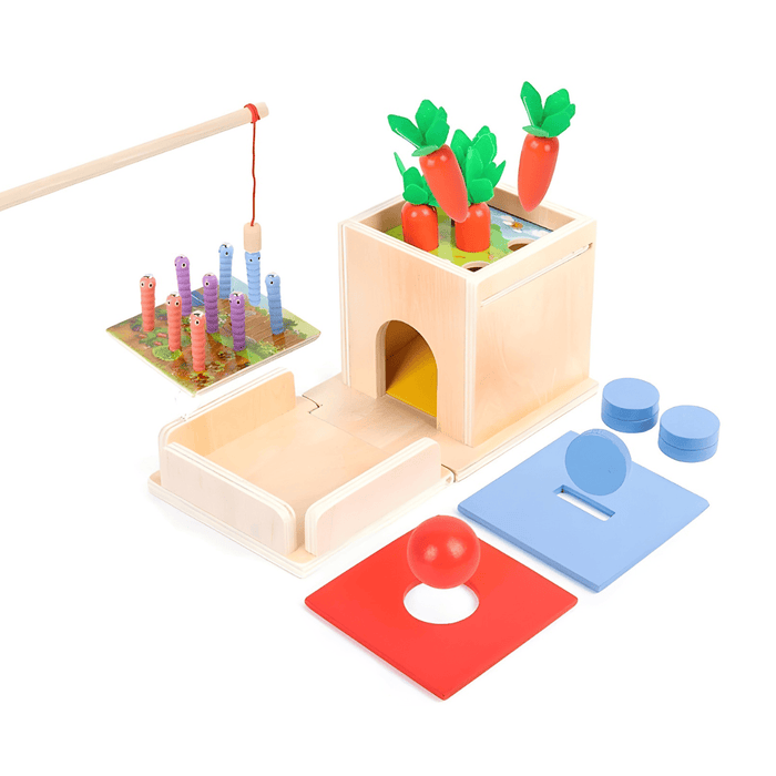 PlayBox Montessori 4 Giochi in 1