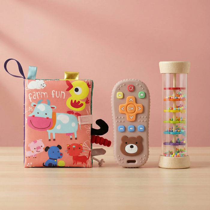 Bundle Primi Giochi Sensoriali Rosa