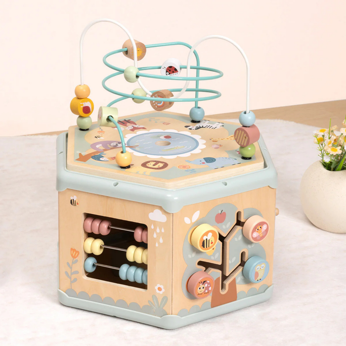 Cubo Multi Attività 7 in 1 Pastello