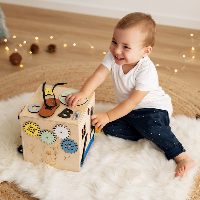 Cubo Interattivo Montessori Multi Attività