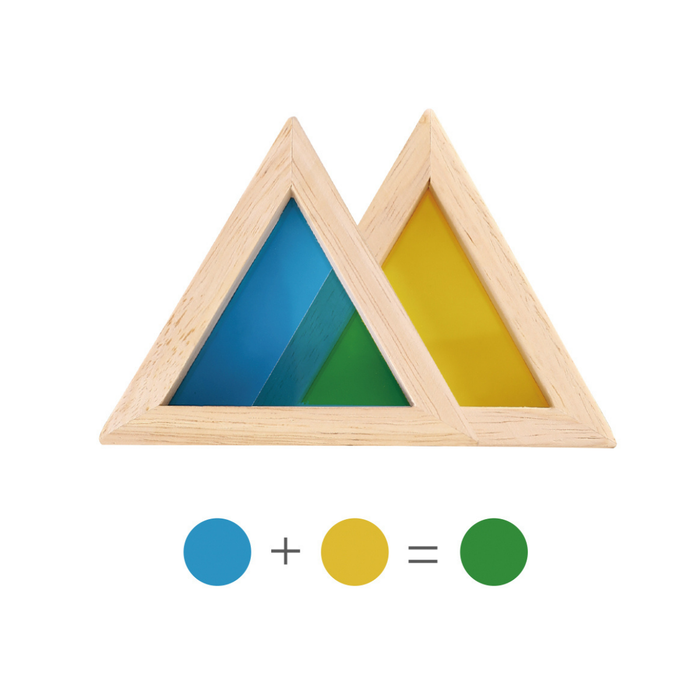 Blocchi Sensoriali in Legno Arcobaleno