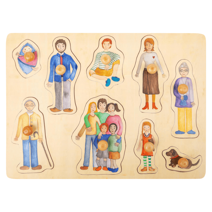 Puzzle Legno Illustrato 12 Mesi+