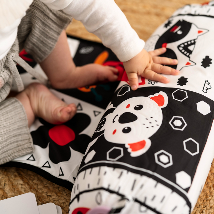 Gioco Cuscino Sensoriale Tummy Time Montessori