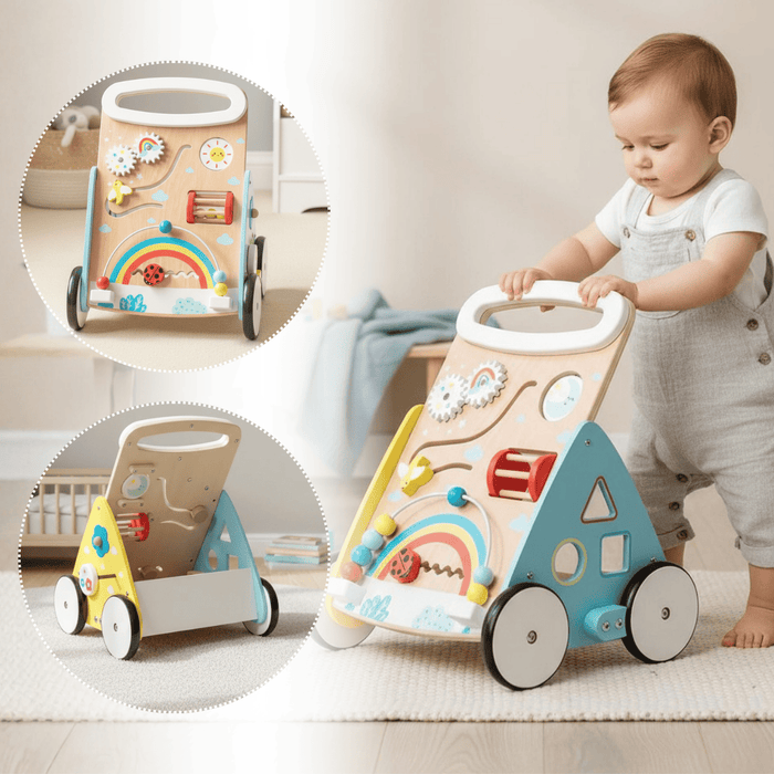 Rainbow Multifunzione Montessori First Steps Cart