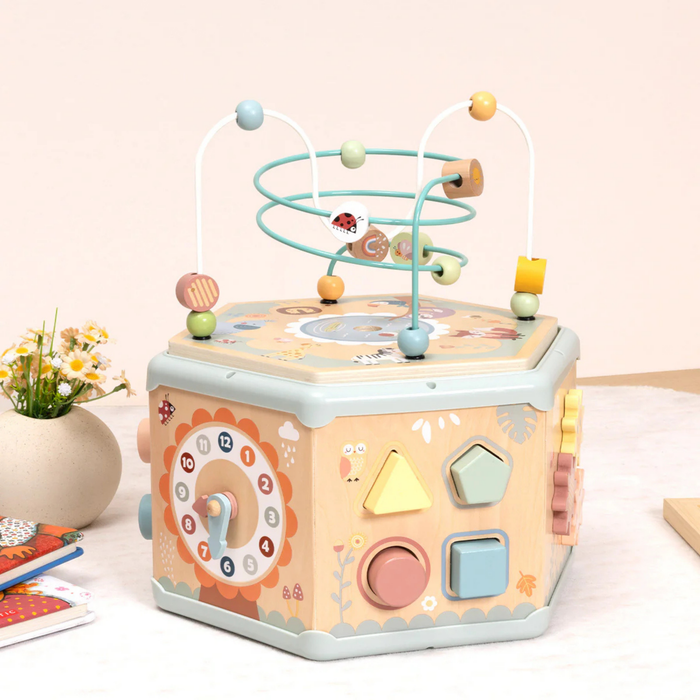 Cubo Multi Attività 7 in 1 Pastello