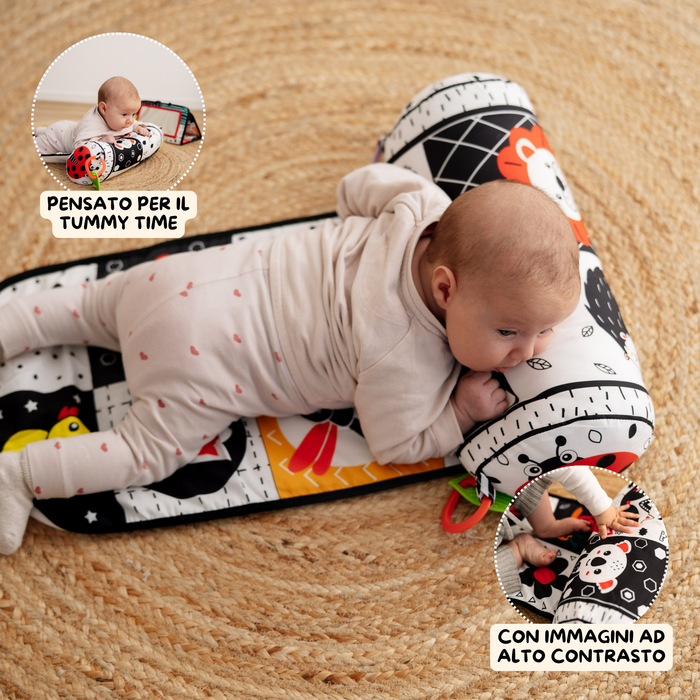 Gioco Cuscino Sensoriale Tummy Time Montessori