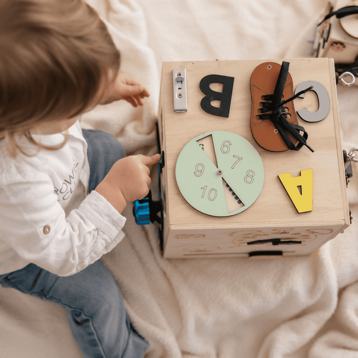 Cubo Interattivo Montessori Multi Attività
