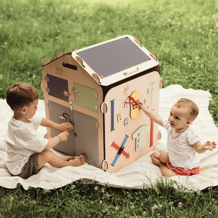 Maxi Casetta Montessori Multi Attività Happy Home