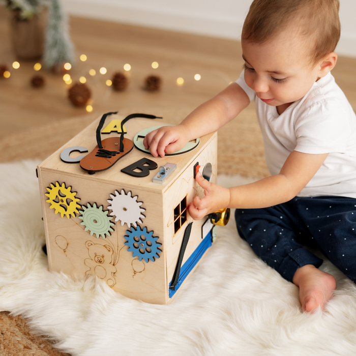 Cubo Interattivo Montessori Multi Attività