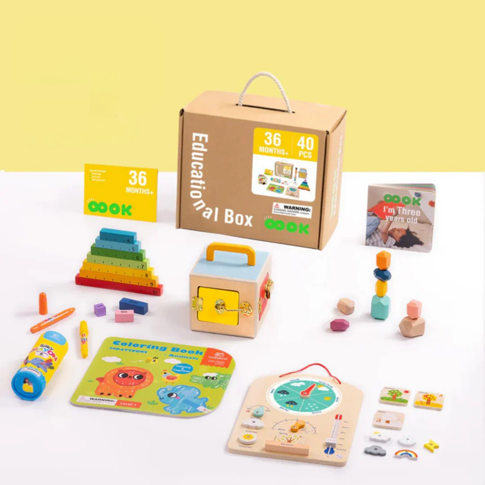 Box Montessori-Spiele 36+ Monate