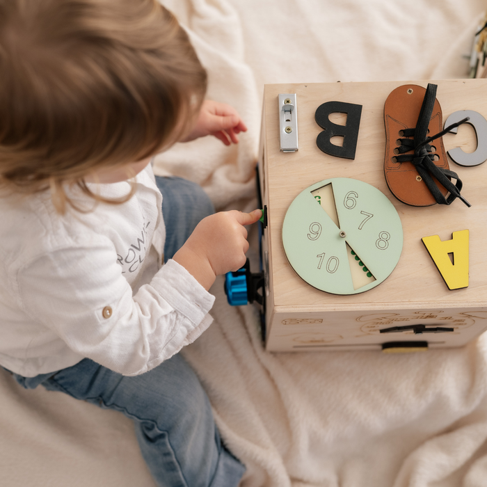 Cubo Interattivo Montessori Multi Attività