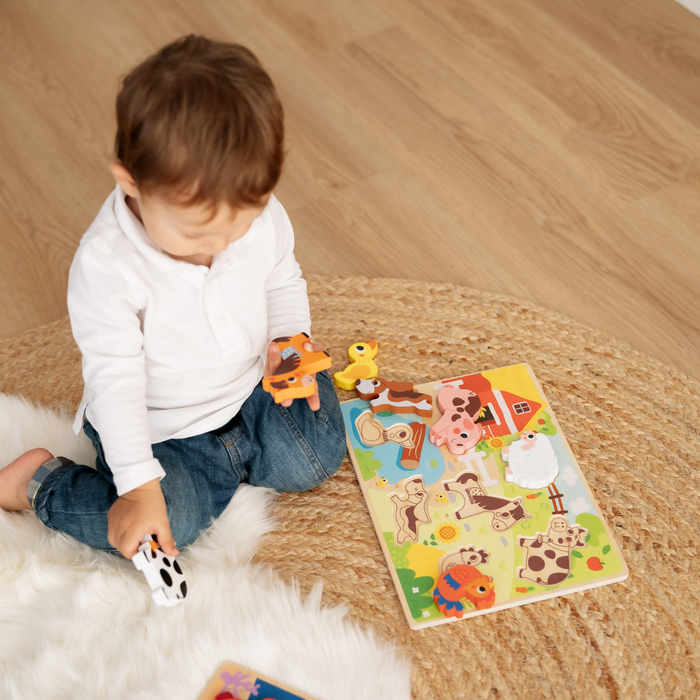 Chunky Puzzle Holz 12 Monate+