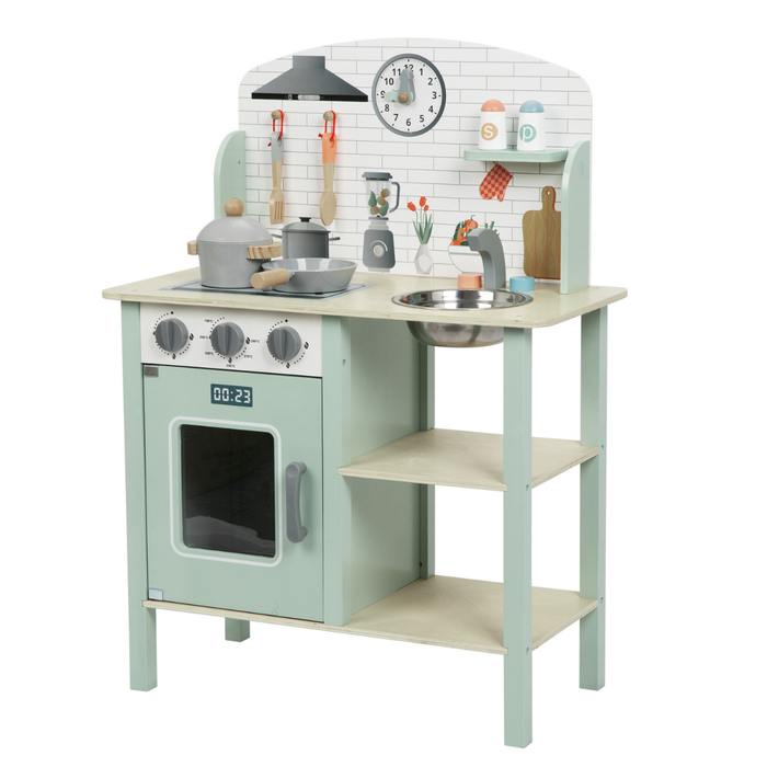 Cucina Giocattolo Legno con Accessori