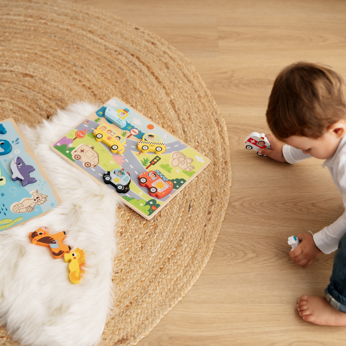 Chunky Puzzle Holz 12 Monate+