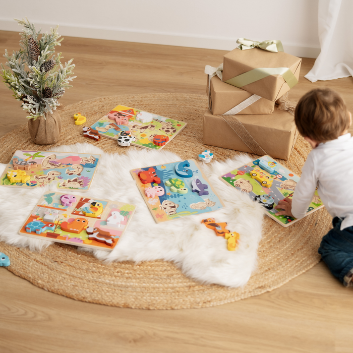 Chunky Puzzle Holz 12 Monate+