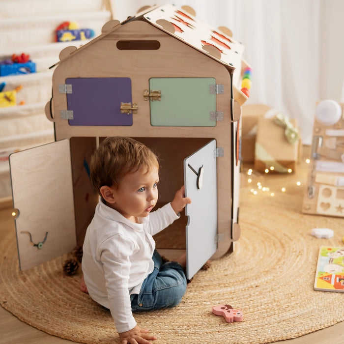 Maxi Casetta Montessori Multi Attività Happy Home