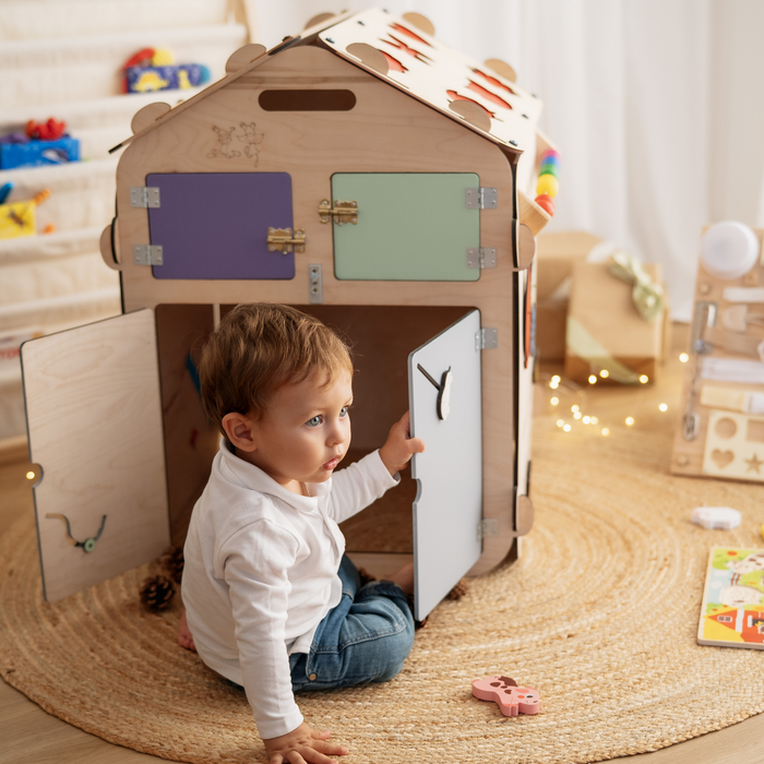 Maxi Casetta Montessori Multi Attività Happy Home