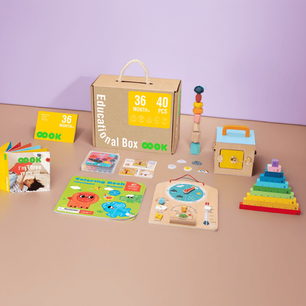 Gallypek Giocattoli Montessori In Legno Per Bambini 3-9 Anni – Torre Colorata Con Bacchette, Gioco Educativo Per Coordinazione Occhio-mano, Colori, Interazione Sociale, Multicolore GT-02189 - 2