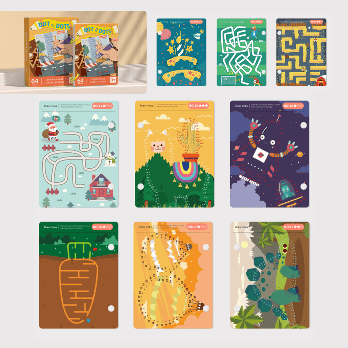 Album Tracciamento Montessori con Esercizi