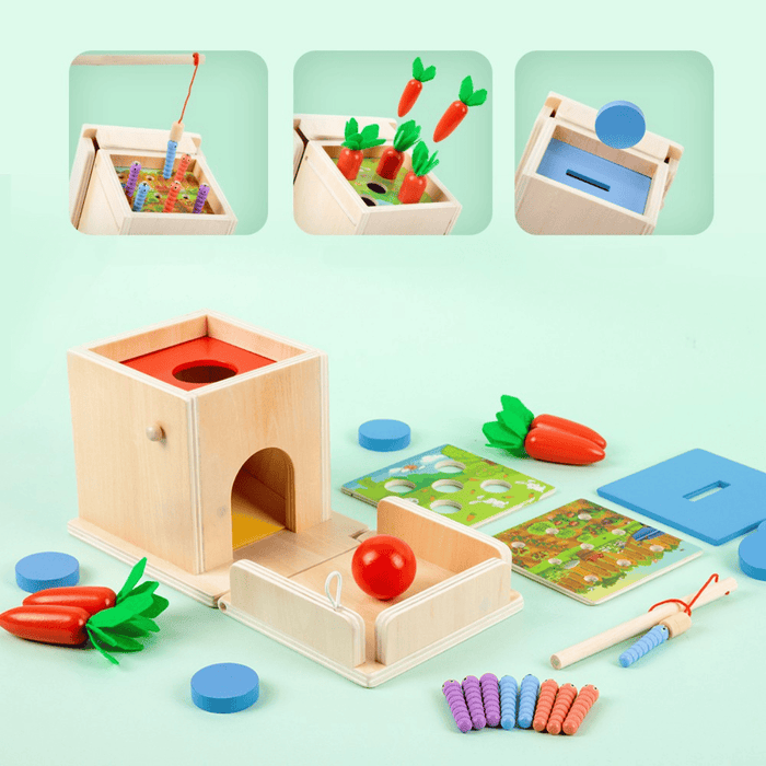 PlayBox Montessori 4 Giochi in 1