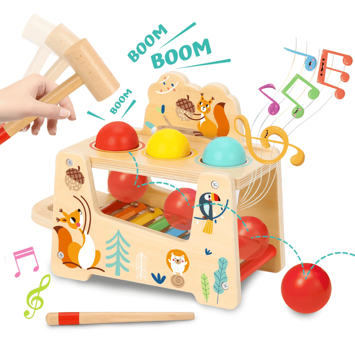 Gioco Martelletto Musicale Xilofono