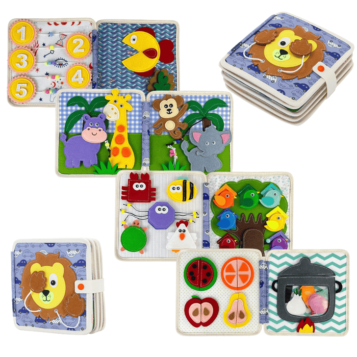 Libro Soft Book in Feltro Animaletti