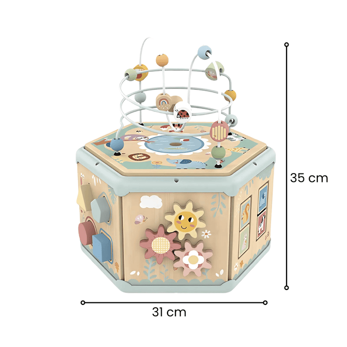 Cubo Multi Attività 7 in 1 Pastello