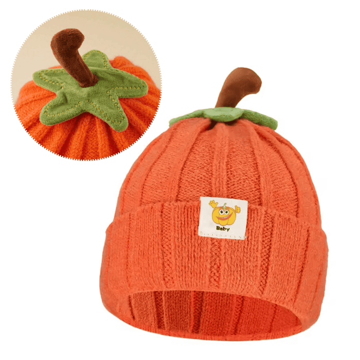 Cappellino Zucca Autunnale 0-6 Anni