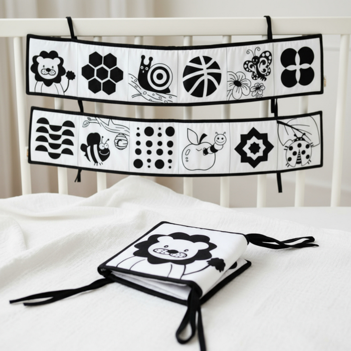Bundle Neonato Montessori Black & White