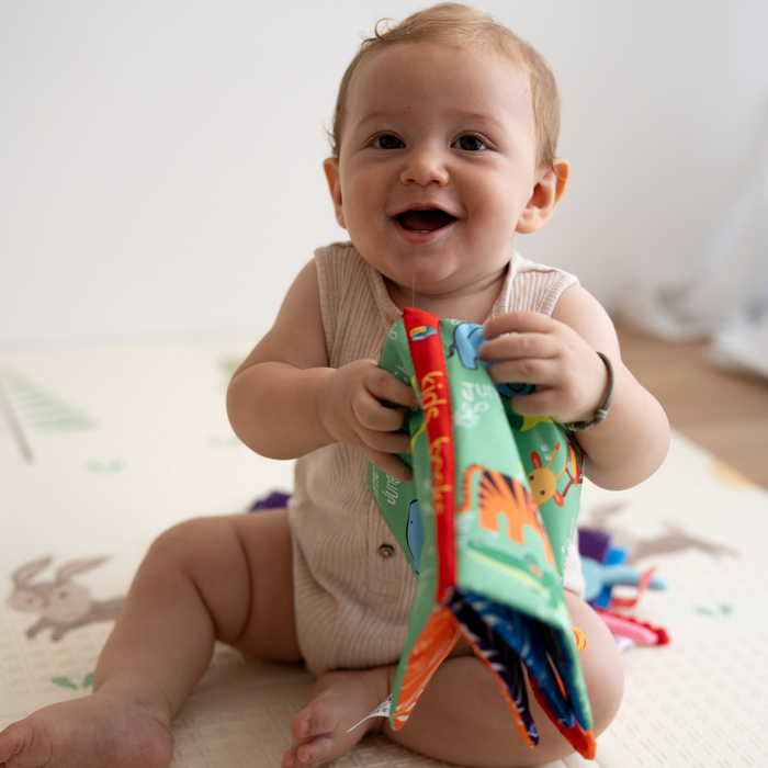 Soft Sensory Book Little Animals