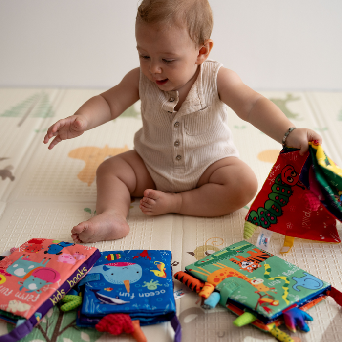 Soft Sensory Book Little Animals